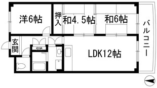 コートウィスタリアの物件間取画像